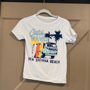 Catch Waves Kids T-Shirt - White